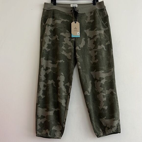 NWT prAna Cozy Up Ankle Pants Sage Camo Size XL - Picture 3 of 14